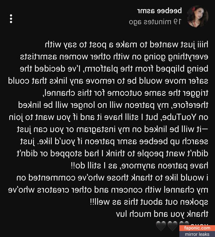 Beebee ASMR